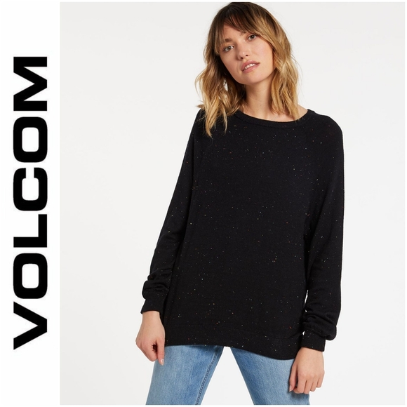 Volcom Sweaters - NWT | Volcom Over N Over Sweater - Black Combo